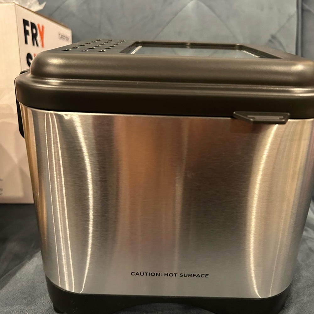 Chefman Fry Guy 1.6 Stainless Steel Deep Fryer small NWOT - Picture 9 of 16